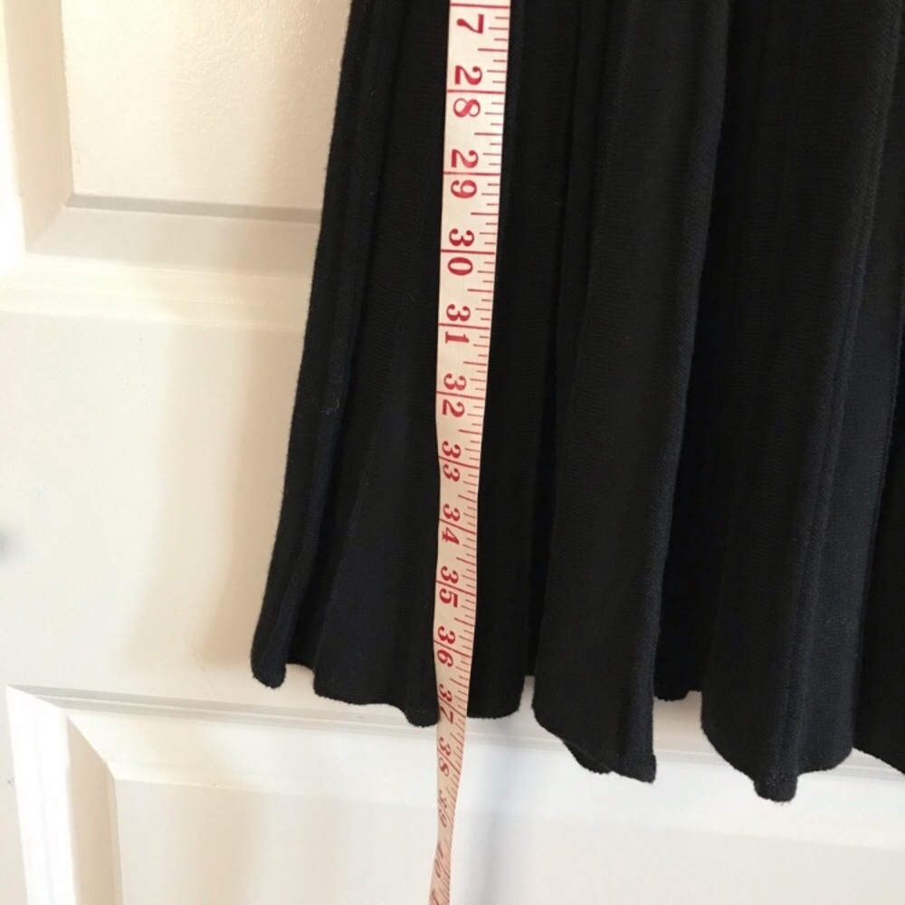 Studio M Black Long Sleeve Scooped Sweater Dress - Picture 3 of 6